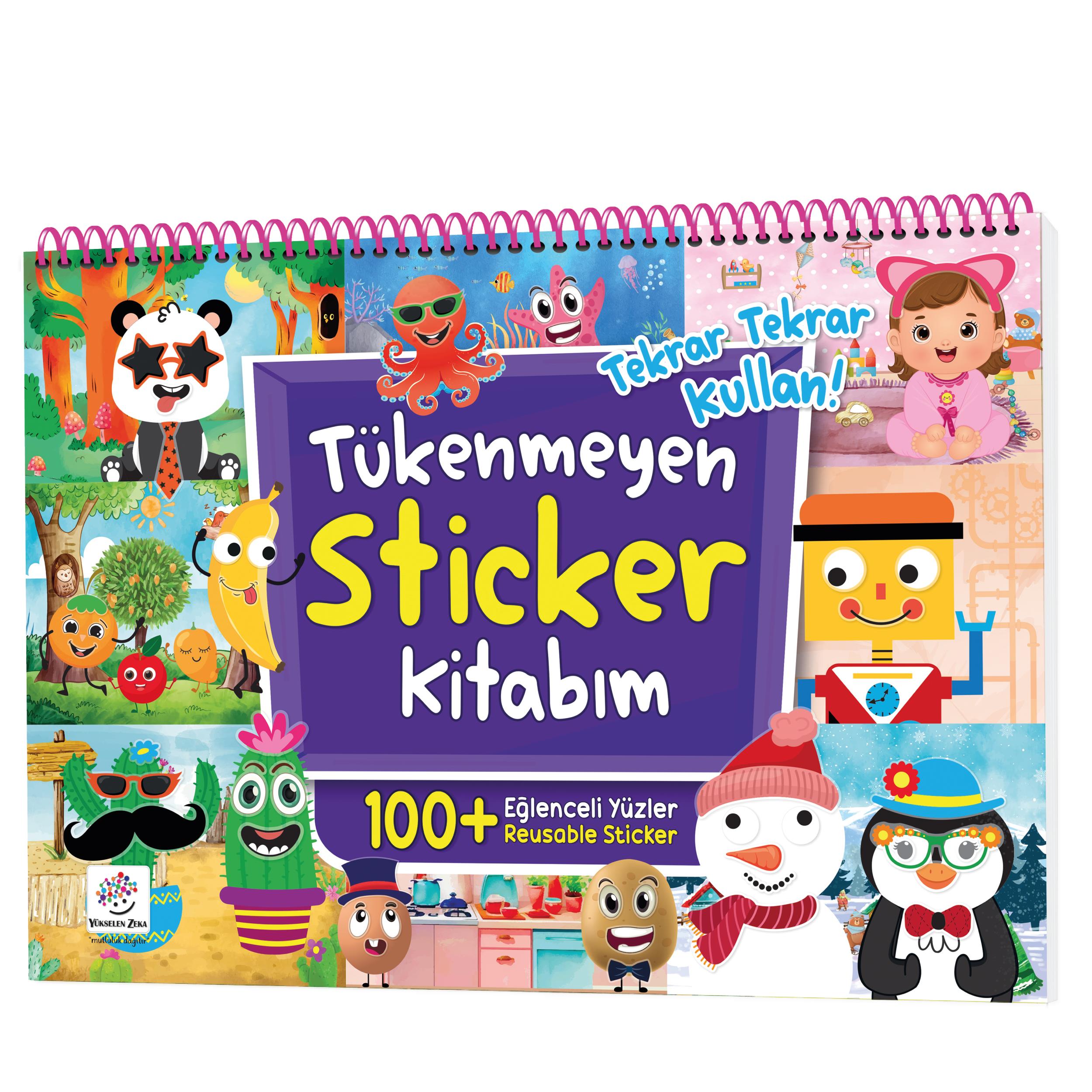 Tükenmeyen%20Sticker%20Kitabım%20-%20Eğlenceli%20Yüzler%20(100+%20Tekrar%20Tekrar%20Kullanılabilen%20Sticker)