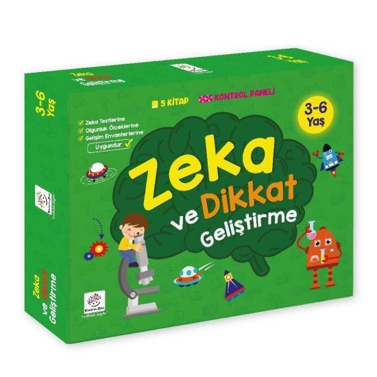 3-6 Yaş Zeka ve Dikkat Geliştirme Seti