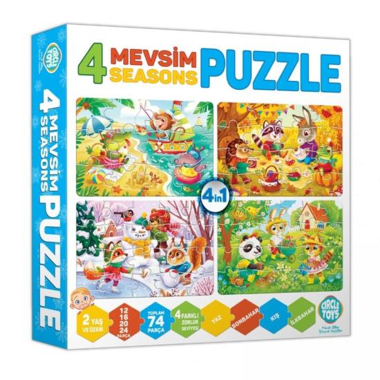 4 Mevsim Puzzle 74 Parça