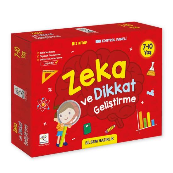 7-10 Yaş Zeka ve Dikkat Geliştirme Seti