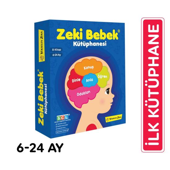 6-24 Ay Zeki Bebek Kütüphanesi 8’li Set