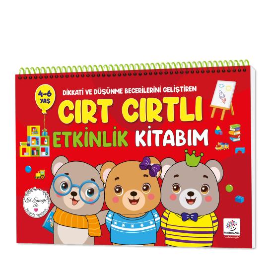 Cırt Cırtlı Etkinlik Kitabım 4-6 yaş