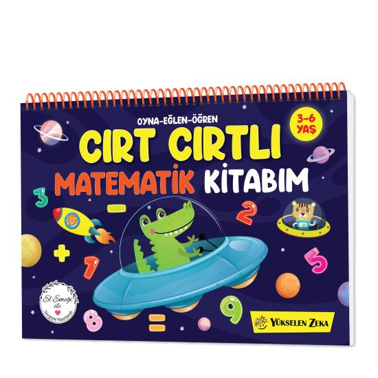 Cırt Cırtlı Matematik Kitabım 3-6 yaş