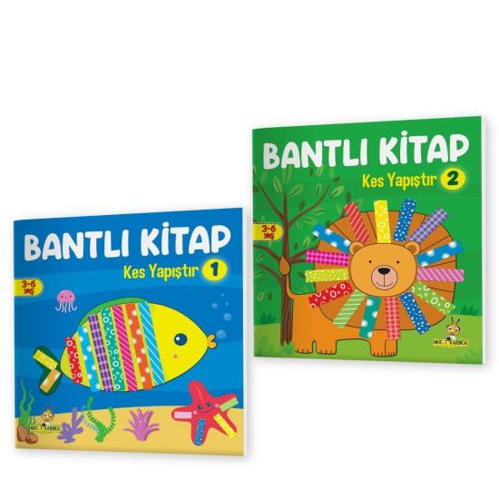 Kes Yapıştır – Bantlı Kitap Seti (10 Adet Bant Hediyeli)